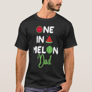 Mens one in melon Vater Spaß exotische tropische W T-Shirt