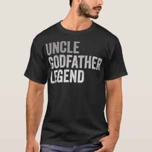 Mens Onkel Godvater Legende für einen Lieblings-On T-Shirt