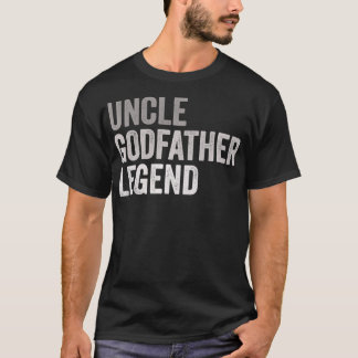 Mens Onkel Godvater Legende für einen Lieblings-On T-Shirt