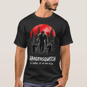 Mens Opa Squatch wie ein Opa einfach viel mehr T-Shirt