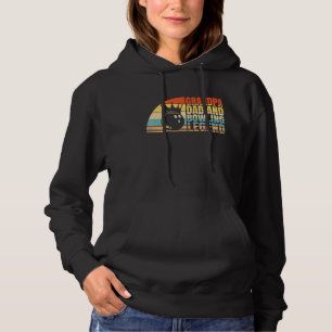 Mens Opa Vater and Bowling Legend, Bowling Grand Hoodie