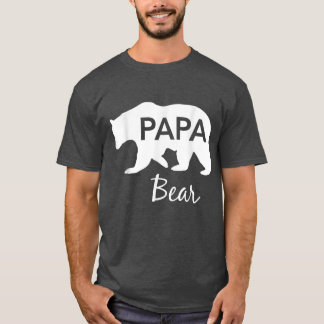 Mens Papa Bear Großes Geschenk für Vater Großvater T-Shirt