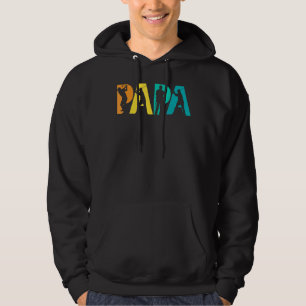 Mens Papa Golf für Vater Großvater Gol Hoodie