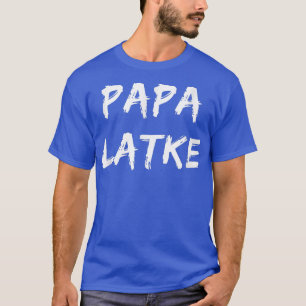 Mens Papa Latke Mens Latke Hanukkah Einmaliges Ges T-Shirt