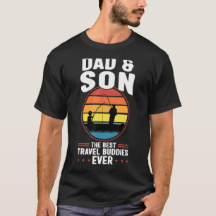 Mens Papa & Sohn die besten Reisefreunde aller Zei T-Shirt
