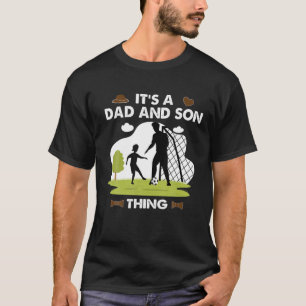 Mens Papa und Sohn - Bester Vater-Fußball-Vater T-Shirt
