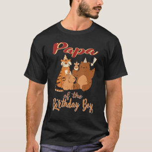 Mens Papa Vater Frankreich Québec Kanada T-Shirt