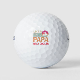 Mens PAPA wie ein Opa, NUR COOLER Vintag Golfball