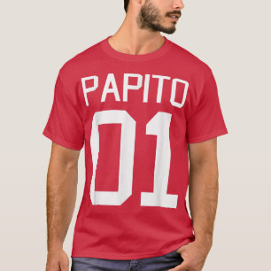Mens Papito Dia del Padre El Mejor Papa Del Mundo T-Shirt