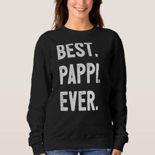 Mens Pappi Grandpa I Liebe Pappi Opa Bester Papp Sweatshirt