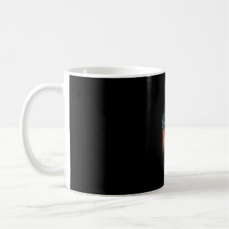 Mens Patriotic Electrician spendet amerikanische F Kaffeetasse
