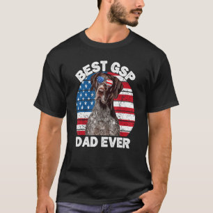 Mens Patriotic German Kurzhaarige Pointer Vater Am T-Shirt
