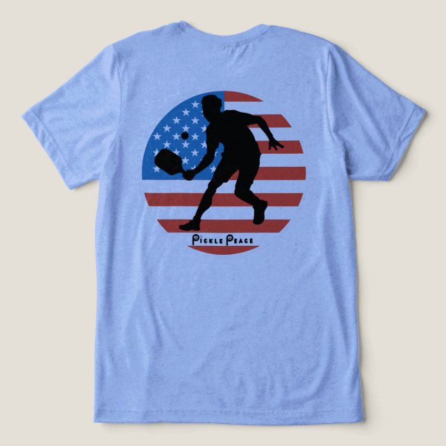 Mens patriotic Tri-Blend shirt (Design Rückseite)