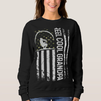 Mens Patriotische Flagge Cool Opa für Daddy Hu Sweatshirt