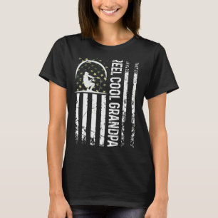 Mens Patriotische Flagge Cool Opa für Daddy Hu T-Shirt