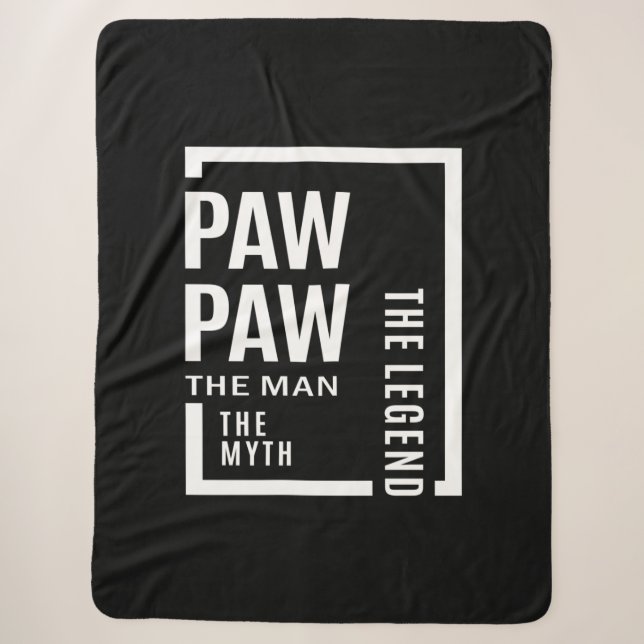 Mens pawpaw den Mann der Mythos der Legende Gesche Sherpadecke (Vorderseite)