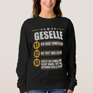 Mens Personal Refrigeration Plumber Handwerker Sweatshirt