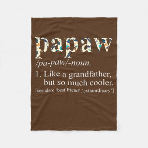 Mens Personalisierte Krawatte Die Cool Papa wie ei Fleecedecke