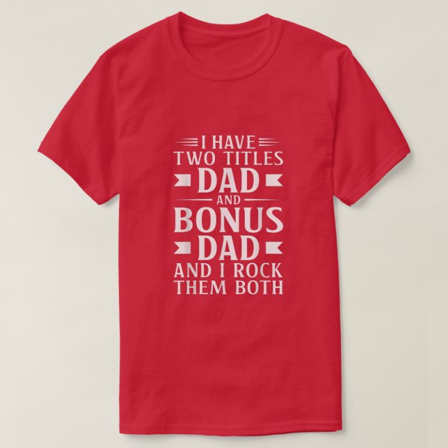 Mens Phantastisch Stepdad Geschenk Bonus Vater Vät T-Shirt (Design vorne)