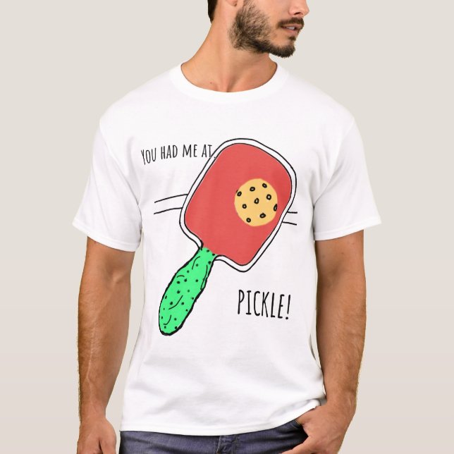 Mens Pickleball t Shirt (Vorderseite)