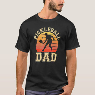 Mens Pickleball Vater Liebe Pickleball Player Vate T-Shirt
