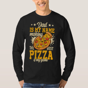 Mens Pizza Kostüm Erwachsenen Pizzeria Papa T-Shirt