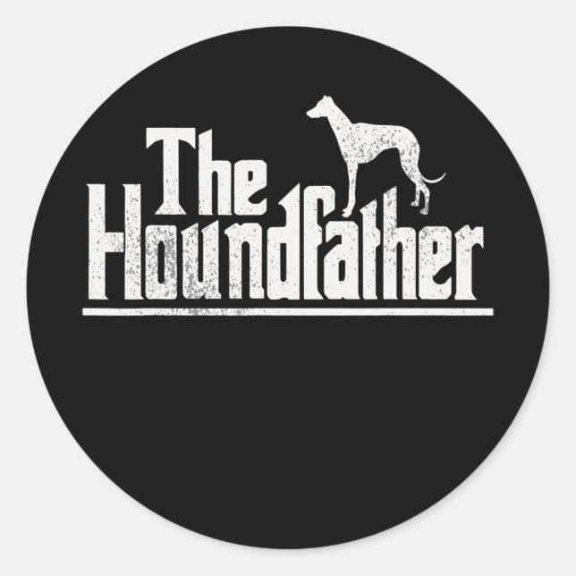 Mens Plott Hound Dog Plott Hound Geschenke Funny Runder Aufkleber (Vorderseite)