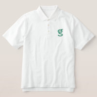 Mens Polo Shirt w Irish (Green) Logo