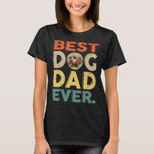 Mens Poodle Bester Hund Vater je Vatertag Geschenk T-Shirt