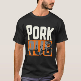 Mens "Pork Rub" Funny GRILLEN T-Shirt