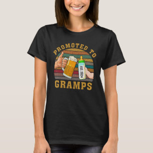 Mens Promoted to Gramps 2024 Funny für neuen Gramp T-Shirt