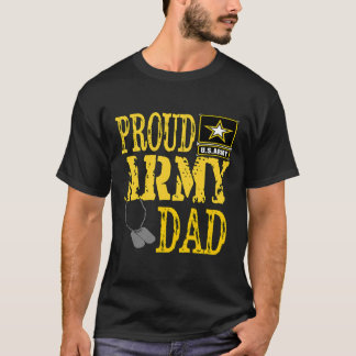 Mens Proud Army Vater Militärischer Stolz T - Shir T-Shirt