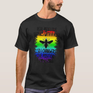 Mens Proud Gay Men Pride LGBTQ Funny Gay Beekeeper T-Shirt