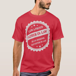 Mens Proud VaterinGesetz einer Phantastischen Daug T-Shirt