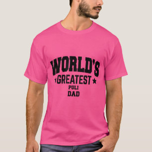 Mens Puli Dog Vater T-Shirt