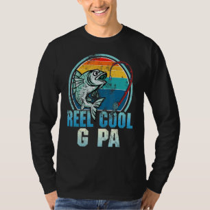 Mens Reel Cool G Pa Fisherman Daddy Vatertag T-Shirt