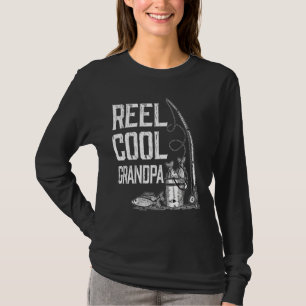 Mens Reel Cool Grandpa T Shirt Fischen für Vater