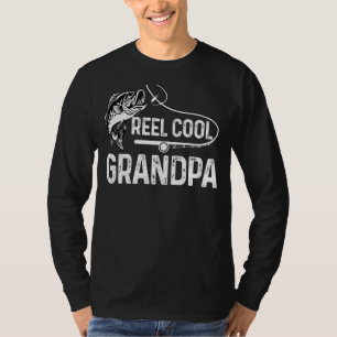 Mens Reel Cool Opa für Daddy Usa Fischen T-Shirt