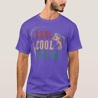Mens Reel Cool TioFishing Fathers Day 939 T-Shirt