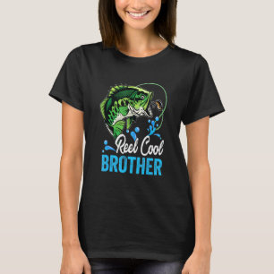 Mens Reel Cooler Bruder Fischer Daddy Vater S Da T-Shirt