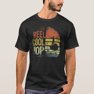 Mens Reel Cooler Pop Fisherman Pop Father's Day Fi T-Shirt