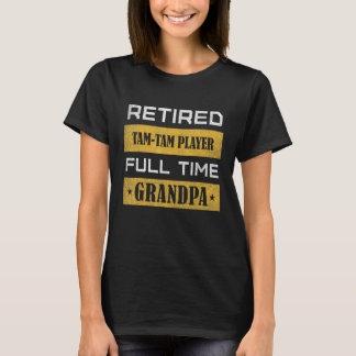 Mens Remüde tam player Vollzeit Opa T-Shirt