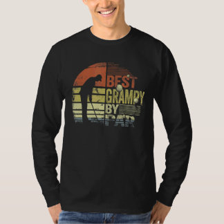 Mens Retro Best Grampy By von Golf Player Papa T-Shirt