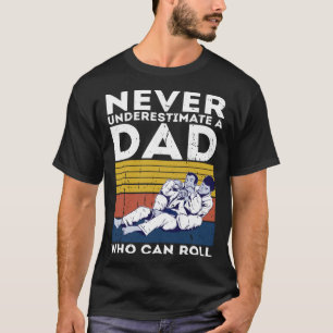 Mens Retro Jiu Jitsu Vater BJJ Men Father Vintag T-Shirt