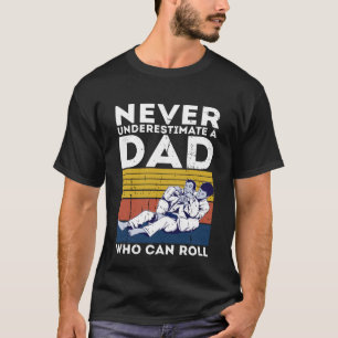 Mens Retro Jiu Jitsu Vater BJJ Men Father Vintag T-Shirt