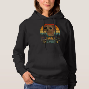 Mens Retro Style Best Rhodesian Ridgeback Vater je Hoodie