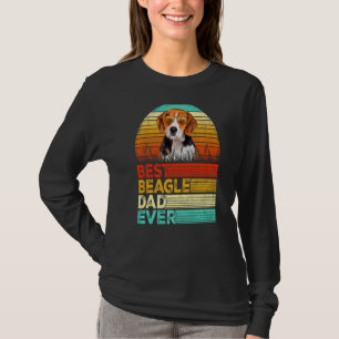 Mens Retro Vintag Best Beagle Vater Ever Fathers D T-Shirt