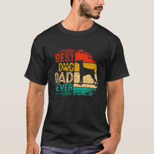 Mens Retro Vintag Sunset Best Doberman Dog Vater E T-Shirt