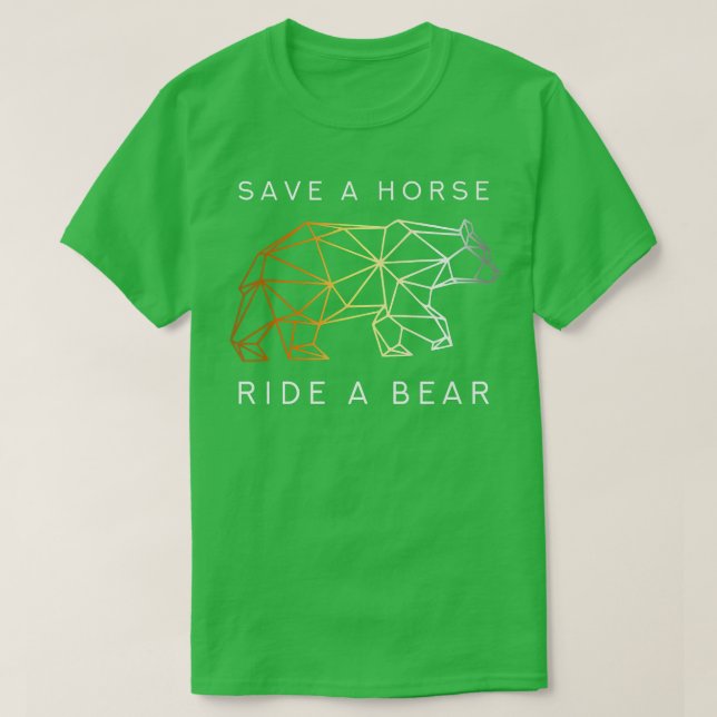 Mens Rette einen Bären Gay Bear Premium T-Shirt (Design vorne)