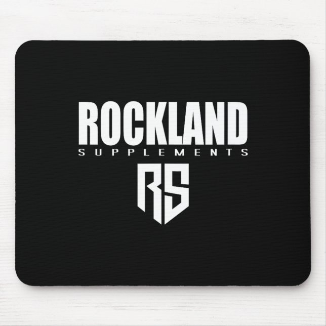 Mens Rockland Supplement Gym Fitness Workout Body Mousepad (Vorne)
